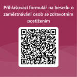 QR kód pro načtení přihlašovacího formuáře