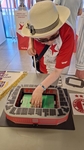 Plastická maketa stadionu Plastická maketa stadionu