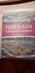 Titulní strana knihy - Textilana v obrazech a datech