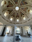 pohled na strop rotundy