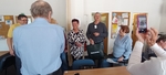 gratulace a předání cen výhercům