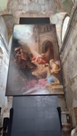 Na fotografii je obraz vídeňského malíře Antona Pettera, Zavraždění svatého Václava  
