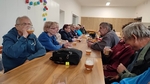 Na fotografii jsou členové odbočky při nezbytné ochutnávce piva v pivovaru Zlosin