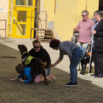 Katka předvádí jak je její Caira klidná a neublíží