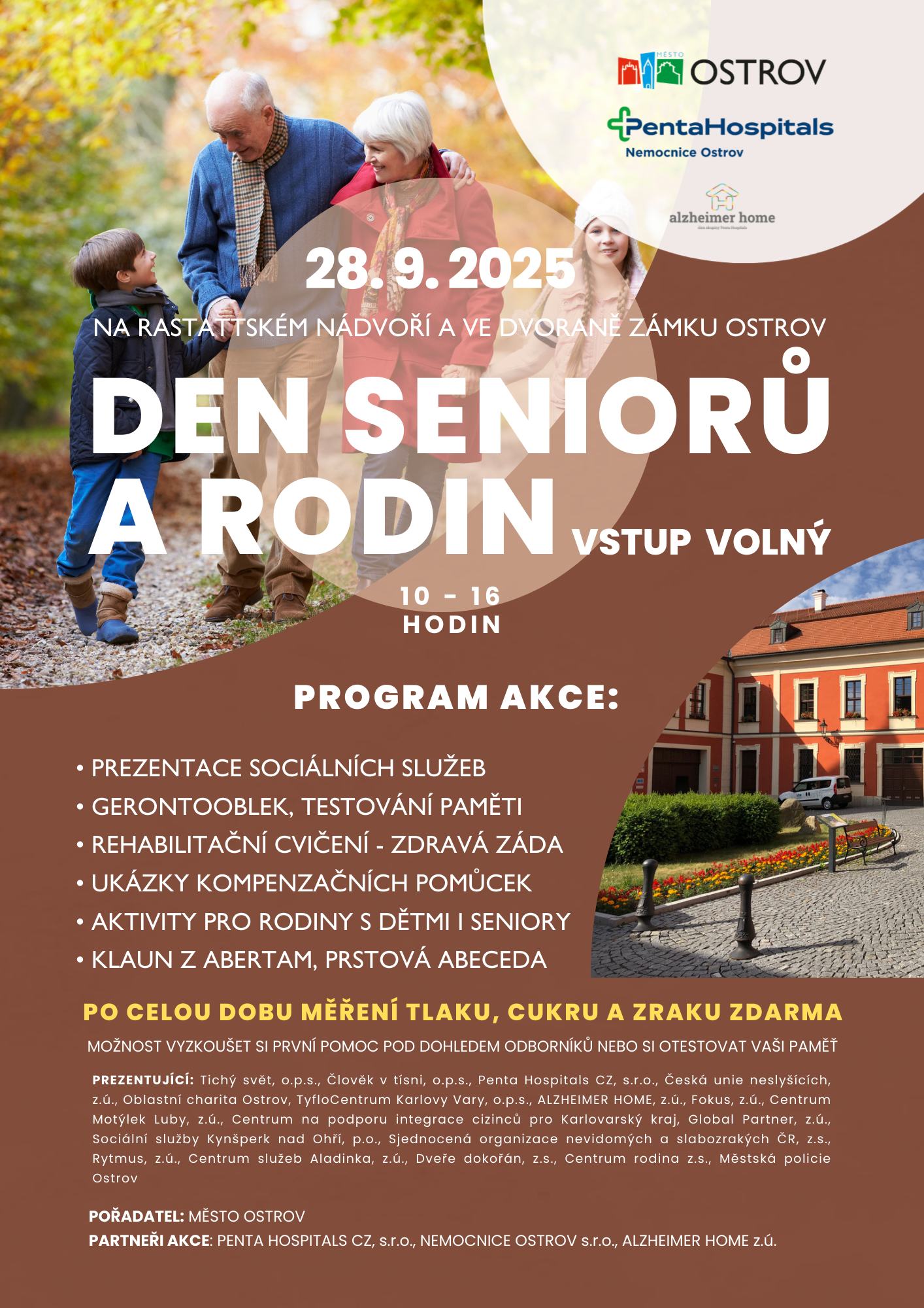 Den seniorů a rodin 2025 - plakát ke sdílení