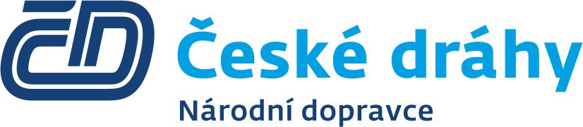 České dráhy národní dopravce - logo